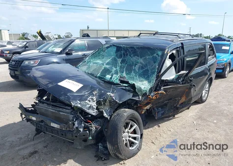 2019 Dodge Grand Caravan Sxt из США, поврежденный, VIN 2C4RDGCG8KR758755